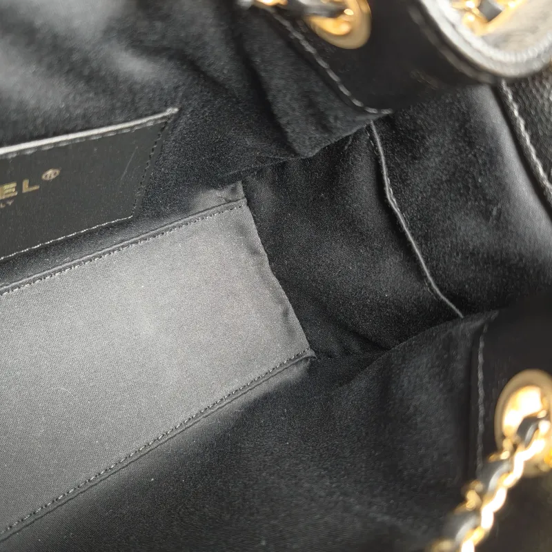 Chanel Shoulder Bag 25Bag Black Grained Calfskin Mini 20 × 12.5 × 22 cm — detail view 9 of 12