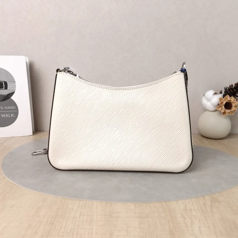 Louis Vuitton Crossbody Bag MARELLE White Epi Embossed Calfskin Small25 × 8 × 15 cm — cover view 4 of 5