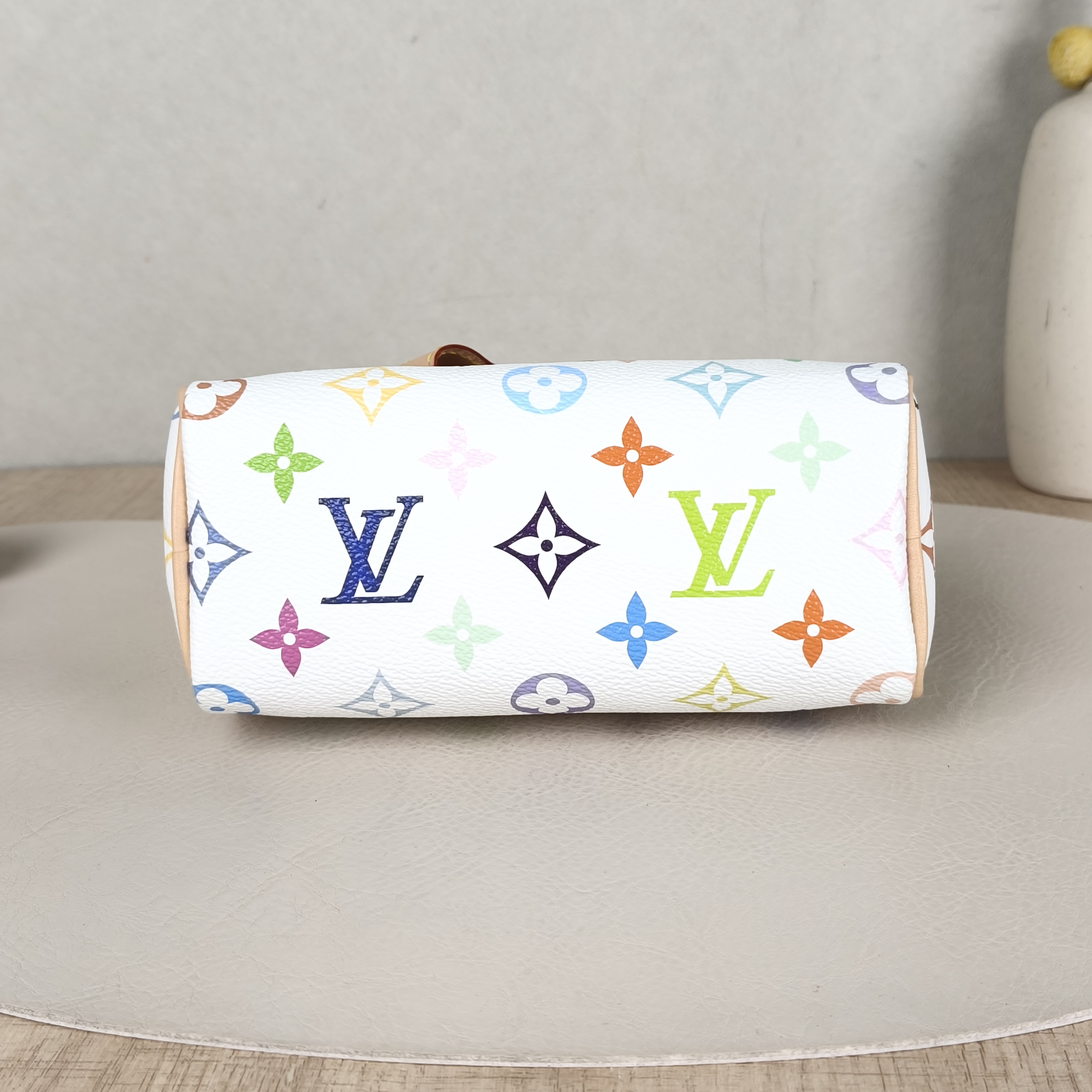 Louis Vuitton Crossbody Bag Speedy Nano Multicolore PV Cnano16 × 7.5 × 10 cm — cover view 4 of 5