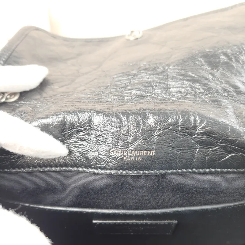 SAINT LAURENT Crossbody Bag Niki D Waxed Leather Calfskin Small21 × 7.5 × 16 cm — detail view 5 of 12