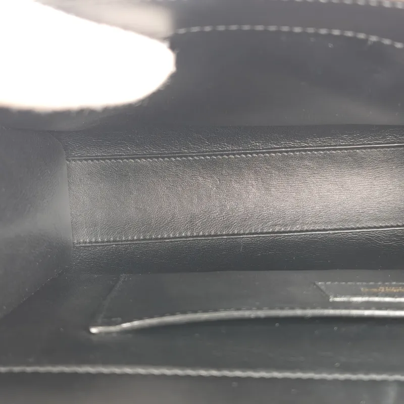 SAINT LAURENT Shoulder Bag MANHATTAN Black Calfskin Medium29 × 20 × 7 cm,5 — detail view 8 of 11