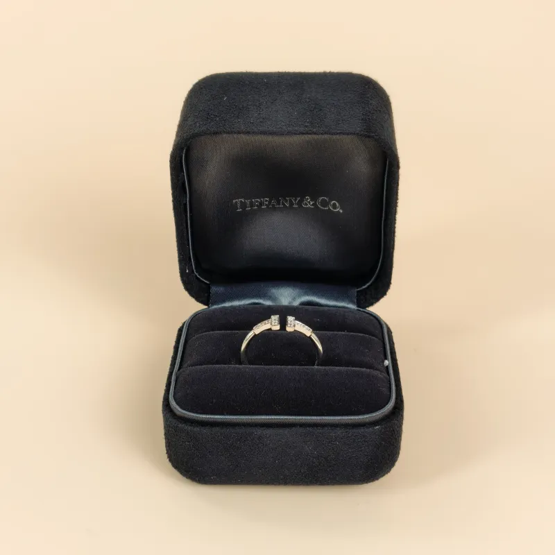 Tiffany&Co. Ring TC ollection 18KW hite Gold Diamond 18KW hite Gold Diamond One Size 54 — cover view 3 of 8