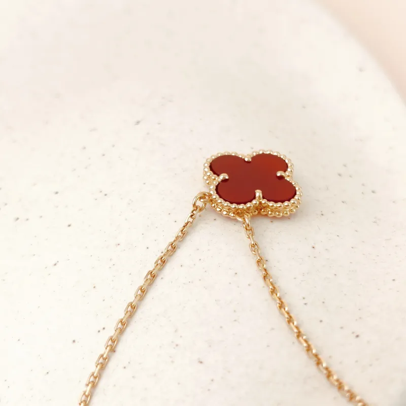 Van Cleef & Arpels Necklace Alhambra Alhambra Collection Necklace 18KY ellow Gold Vintage Small42cm — cover view 4 of 12