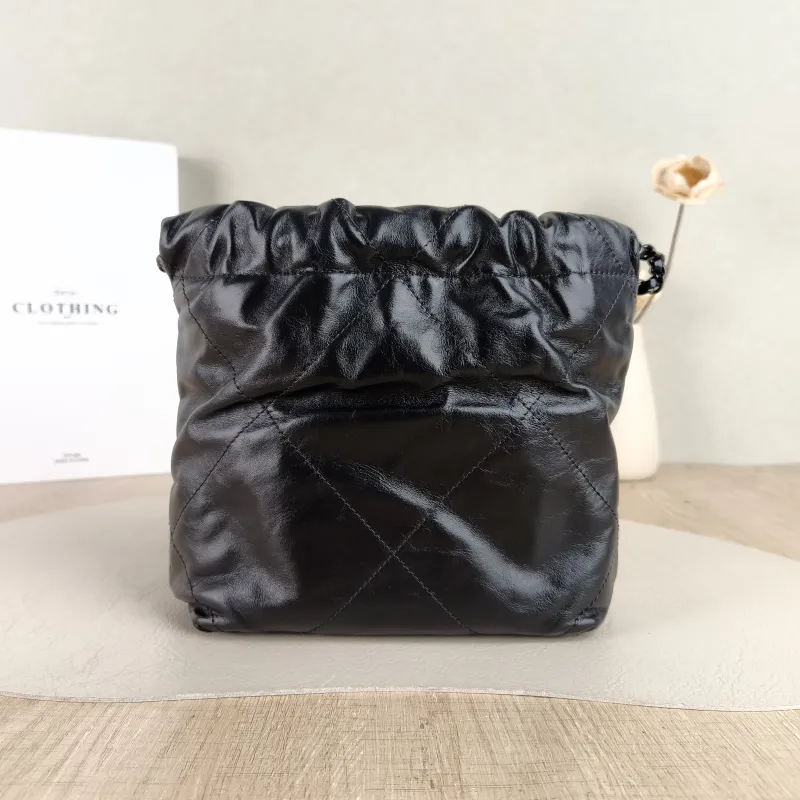 Chanel Shoulder Bag22Bag Black CC alfskinmini20 × 6 × 19 cm — cover view 2 of 6