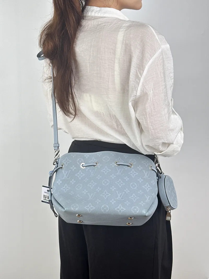 Louis Vuitton Crossbody Bag BELLA Calfskin One Size22 × 14 × 19 cm — on-model view 2 of 2