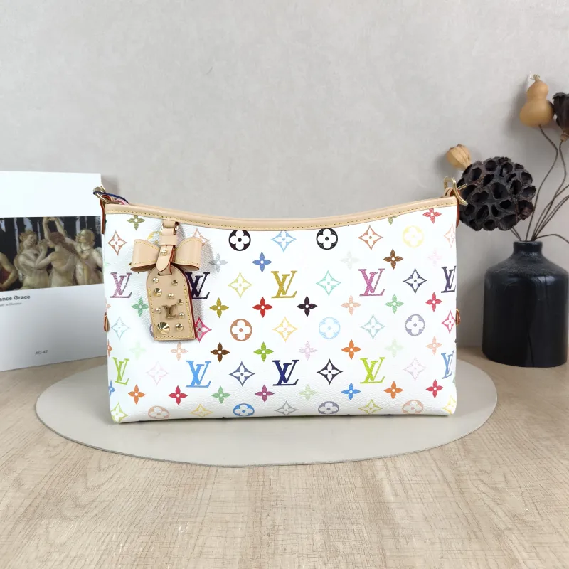 Louis Vuitton Shoulder Bag Carryall East West Multicolore PVC One Size 36 × 10 × 19 cm