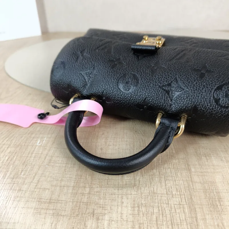 Louis Vuitton Crossbody Bag MADELEINE Black Monogram Empreinte Embossed Calfskin nano 21 × 6 × 12.5 cm — detail view 12 of 12