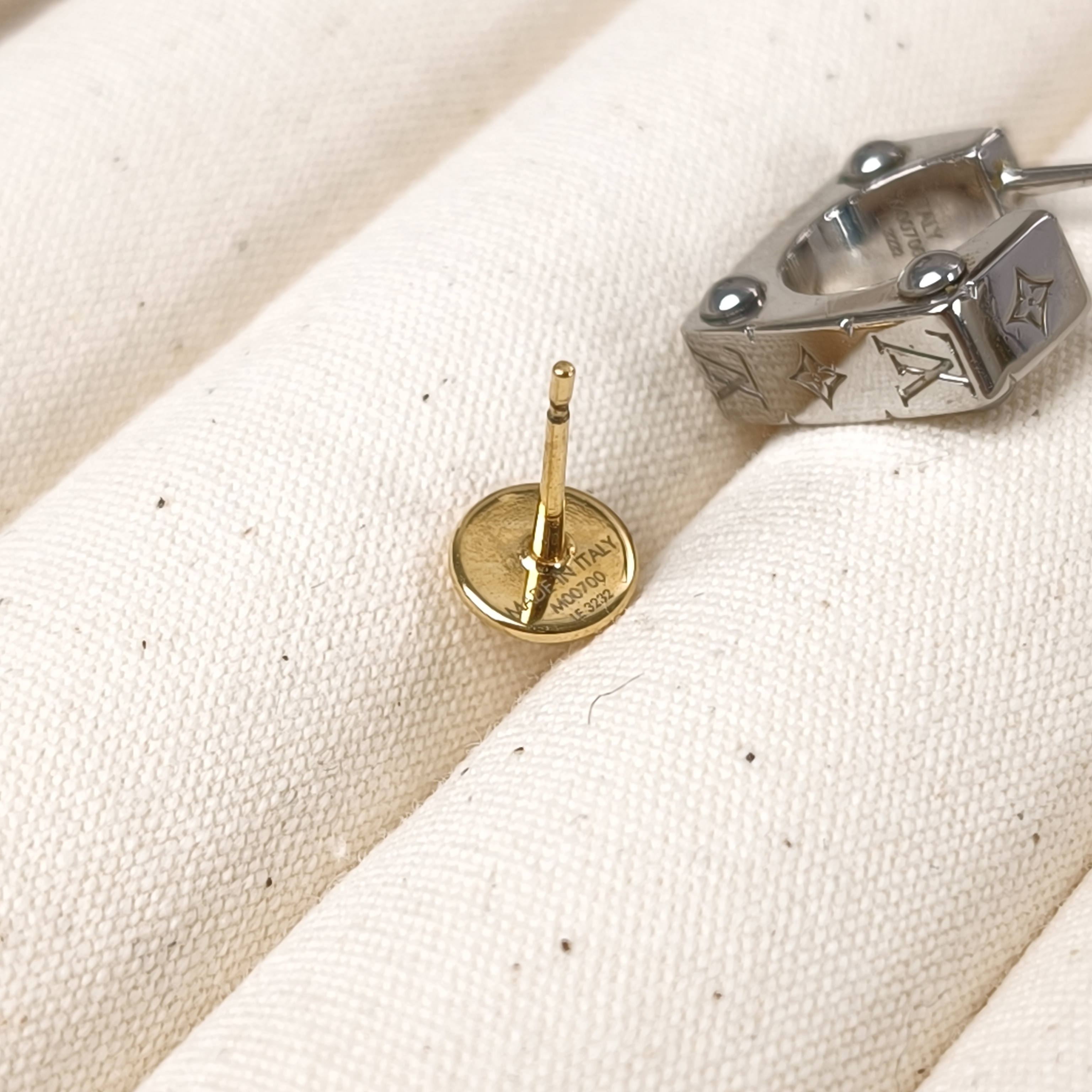 Louis Vuitton Earrings Earrings Gold · Silver One Size — cover view 5 of 9