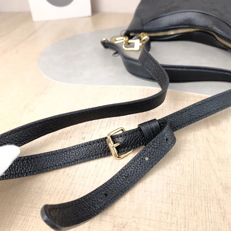 Louis Vuitton Shoulder Bag Bagatelle Black Empreinte Embossed Calfskin Small 24 × 7 × 18 cm — detail view 3 of 12