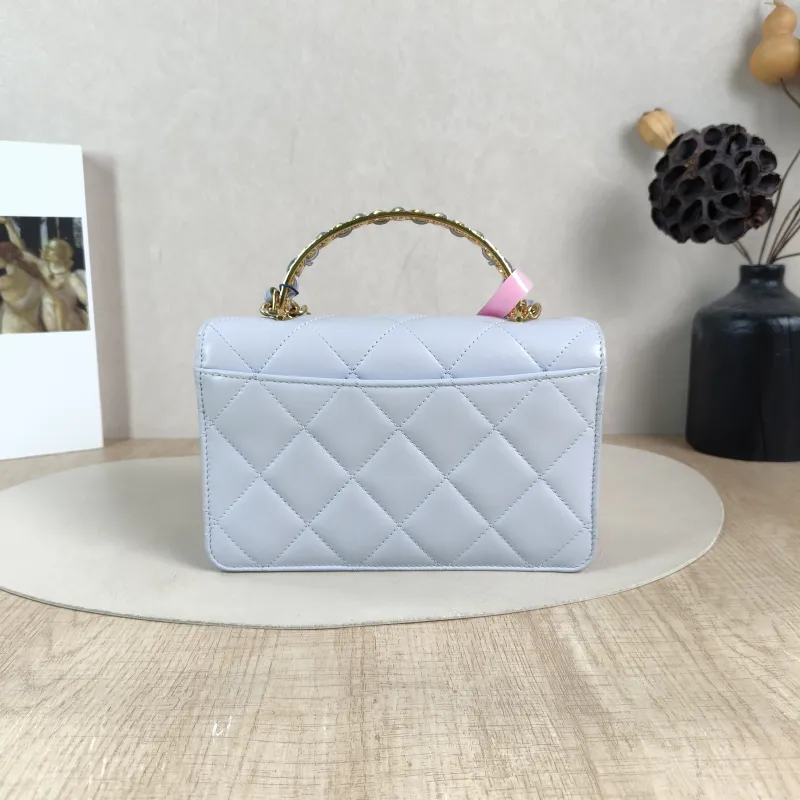 Chanel Crossbody Bag 24p Calfskin One Size 20 × 6.5 × 12.5 cm — cover view 6 of 6