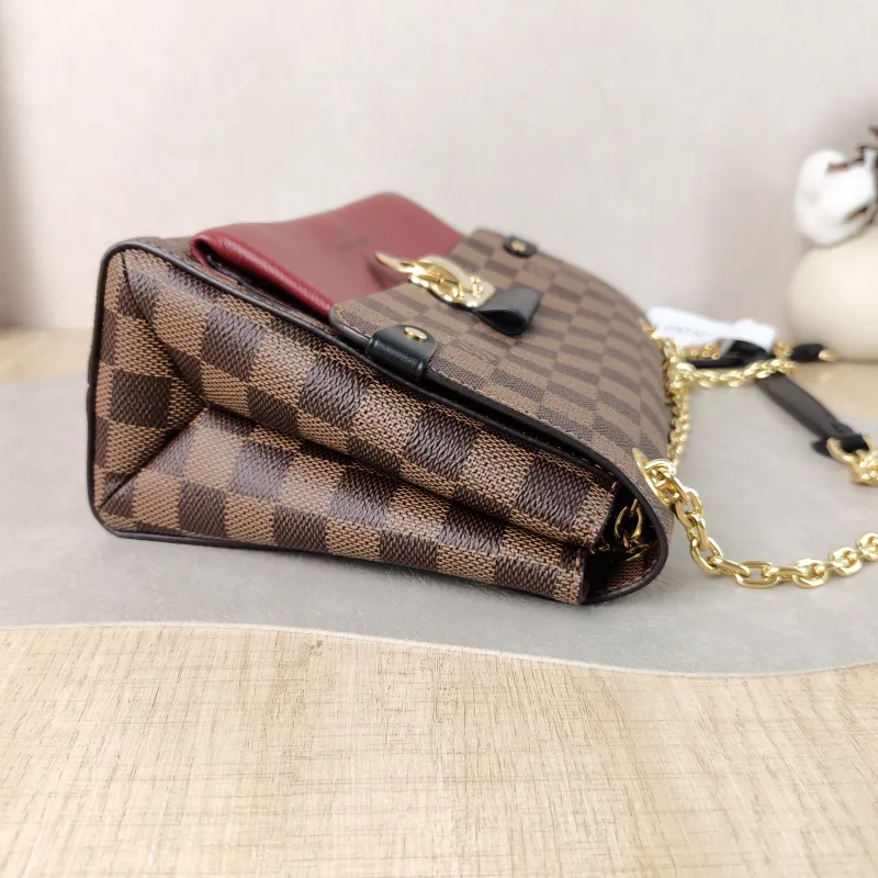 Louis Vuitton Shoulder Bag VAVIN Red · PVC Small 25 × 9.5 × 17 cm — detail view 8 of 13
