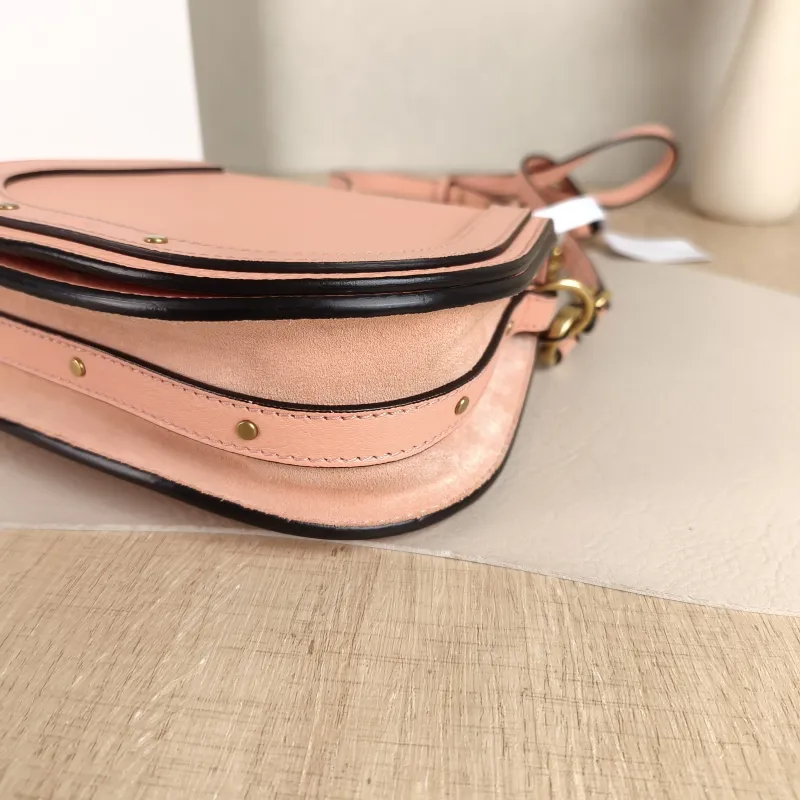 Chloé Crossbody Bag nile Top Handle Crossbody Bag Pink Calfskin 19 × 5 × 15.5 cm — detail view 10 of 10