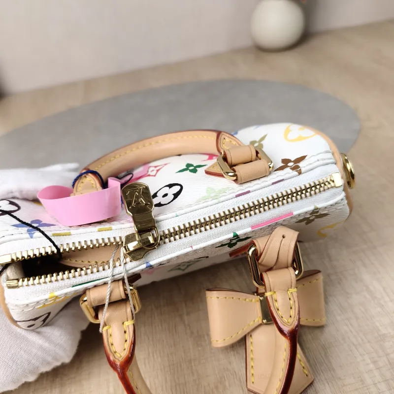 Louis Vuitton Crossbody Bag Speedy Nano Multicolore PVC nano 16 × 7.5 × 10 cm — detail view 12 of 15