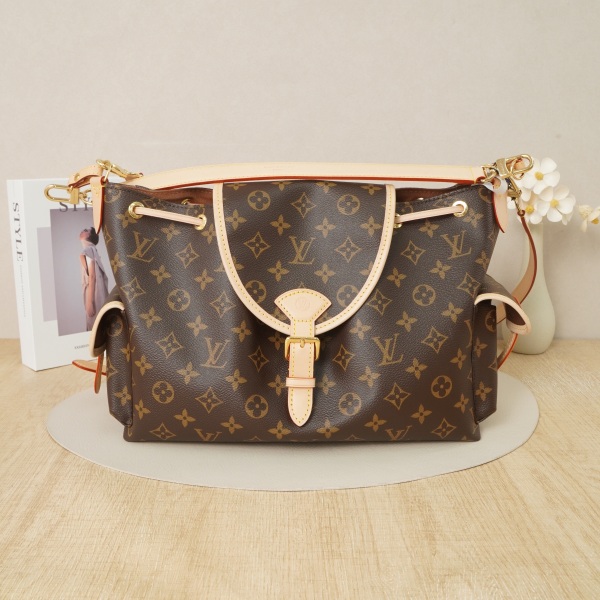 Louis Vuitton Medium Monogram Microchip Edition · Two Straps · 36 × 18 × 24 cm