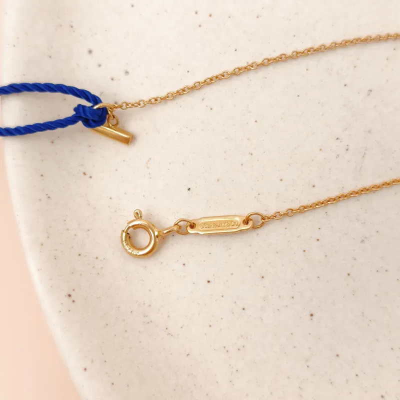 Tiffany&Co. Necklace T Collection Large Smile Necklace Yellow Gold Yellow Gold 18KY ellow Gold Large 45cm — cover view 5 of 11