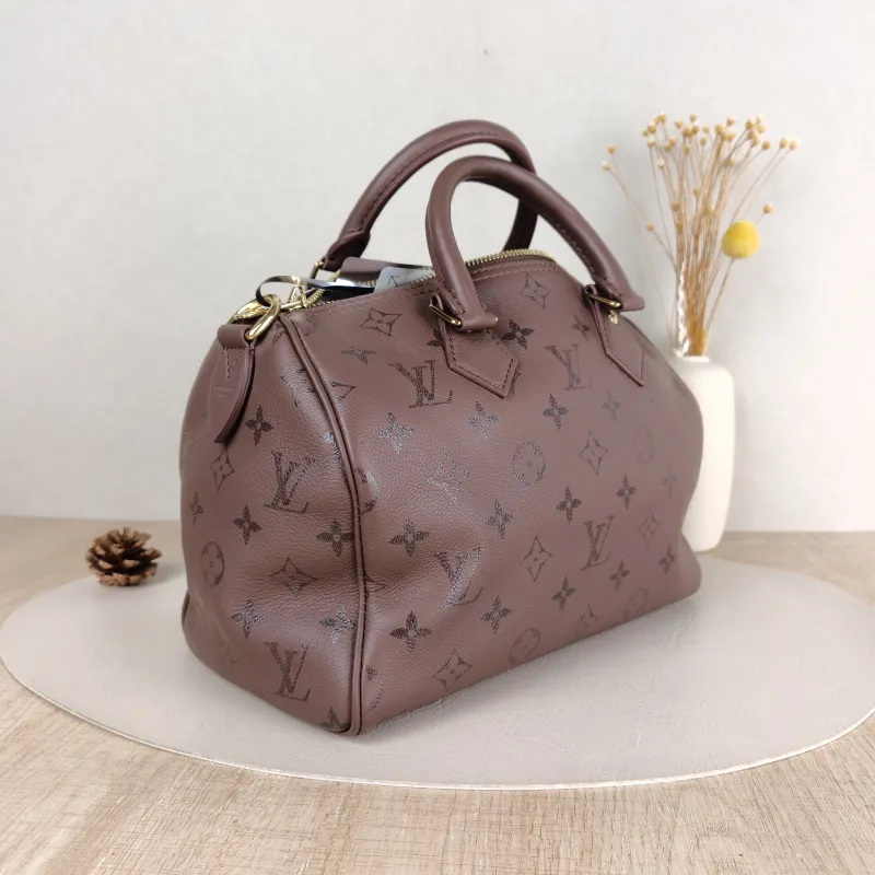 Louis Vuitton Top Handle Bag Speedy Soft 25 Calfskin One Size 25 × 15 × 20 cm — cover view 4 of 5