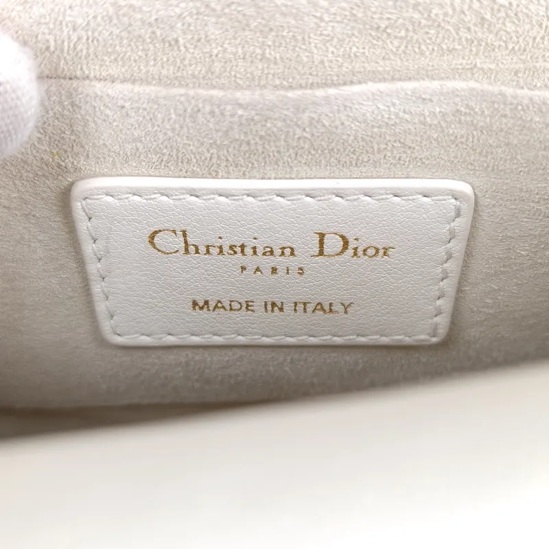 DIOR Crossbody Bag Jolie Top Handle Pearl Crossbody Bag White Calfskinmini19 × 7 × 12 cm — detail view 9 of 14