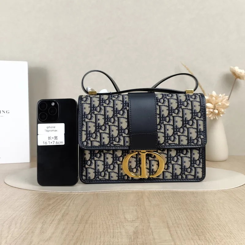 DIOR Crossbody Bag30Montaigne 30 Edition Canvas Medium25 × 9 × 16.5 cm — cover view 4 of 5