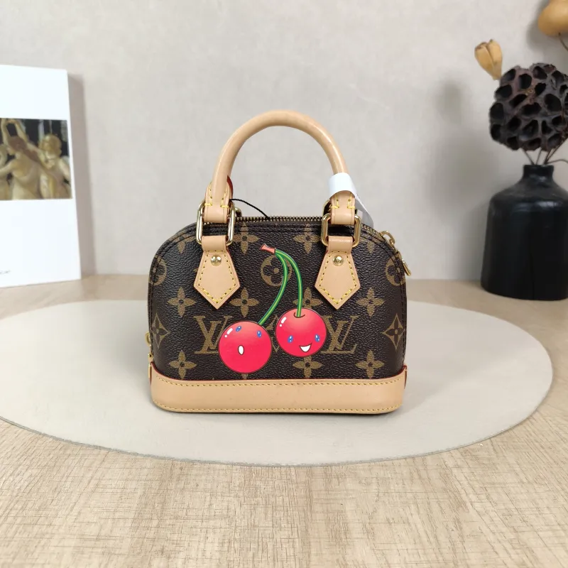 Louis Vuitton Crossbody Bag Alma Nano Monogram · PV Cnano18 × 8 × 12 cm — cover view 2 of 6