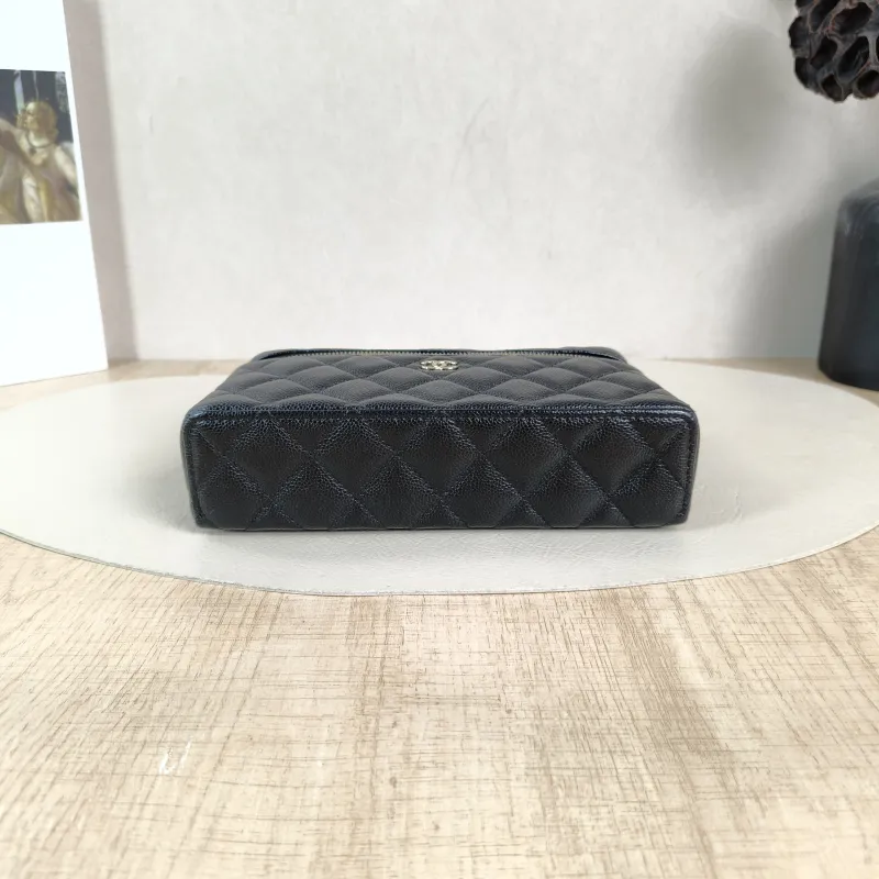 Chanel Crossbody Baglp Box Bag Top Handle Crossbody Bag Black Grained Calfskin One Size19.5 × 5 × 17 cm — cover view 6 of 6