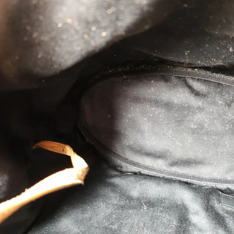 SAINT LAURENT Shoulder Bag Bucket Bag Brown Suede One Size 28 × 15 × 38 cm — detail view 5 of 9