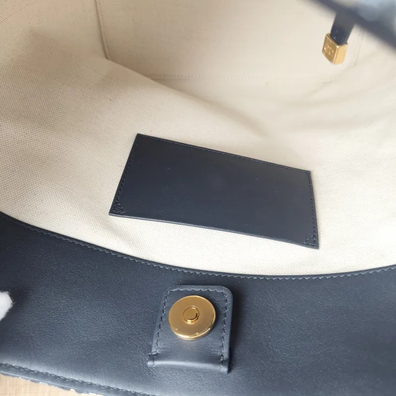 DIOR Shoulder Bag star Bucket Bucket Bag Blue Canvas Small 24 × 15 × 24 cm — detail view 3 of 12
