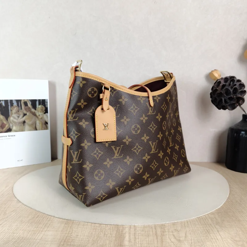 Louis Vuitton Crossbody Bag Carryall Monogram PVC Small 29 × 12 × 24 cm — cover view 4 of 6