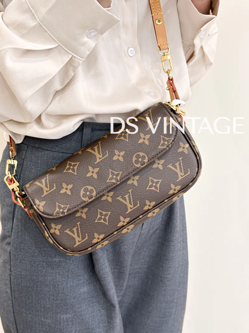 Louis Vuitton Crossbody Bag IVY Monogram PVC Small23.5 × 4.3 × 12 cm — on-model view 2 of 3