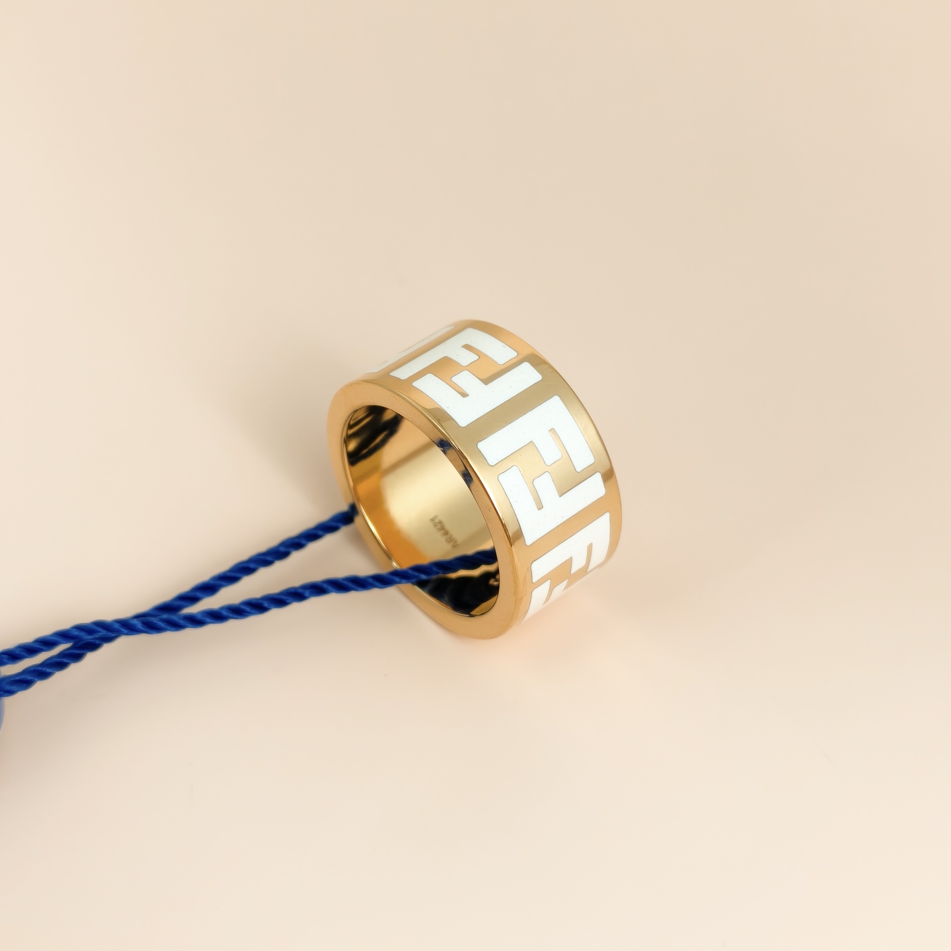 FENDI Ring FF Ring White Gold S 50-51 — cover view 6 of 8
