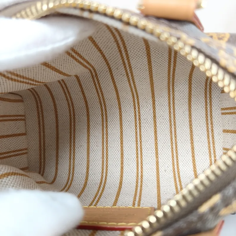 Louis Vuitton Crossbody Bag Speedy Nano Brown PVC nano 16 × 7.5 × 10 cm — detail view 7 of 14