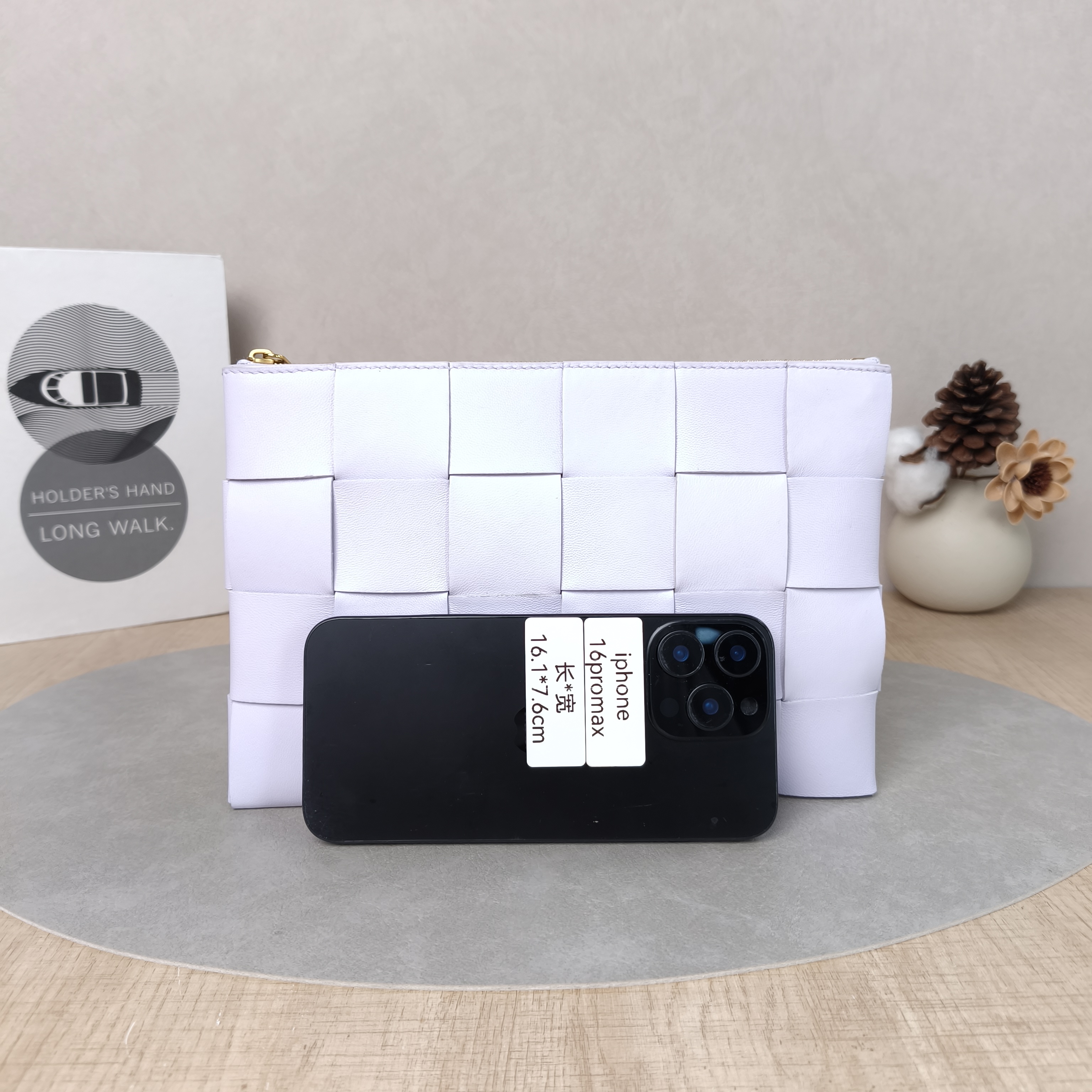 Bottega Veneta Clutch Clutch PVC One Size24*16 — cover view 6 of 6