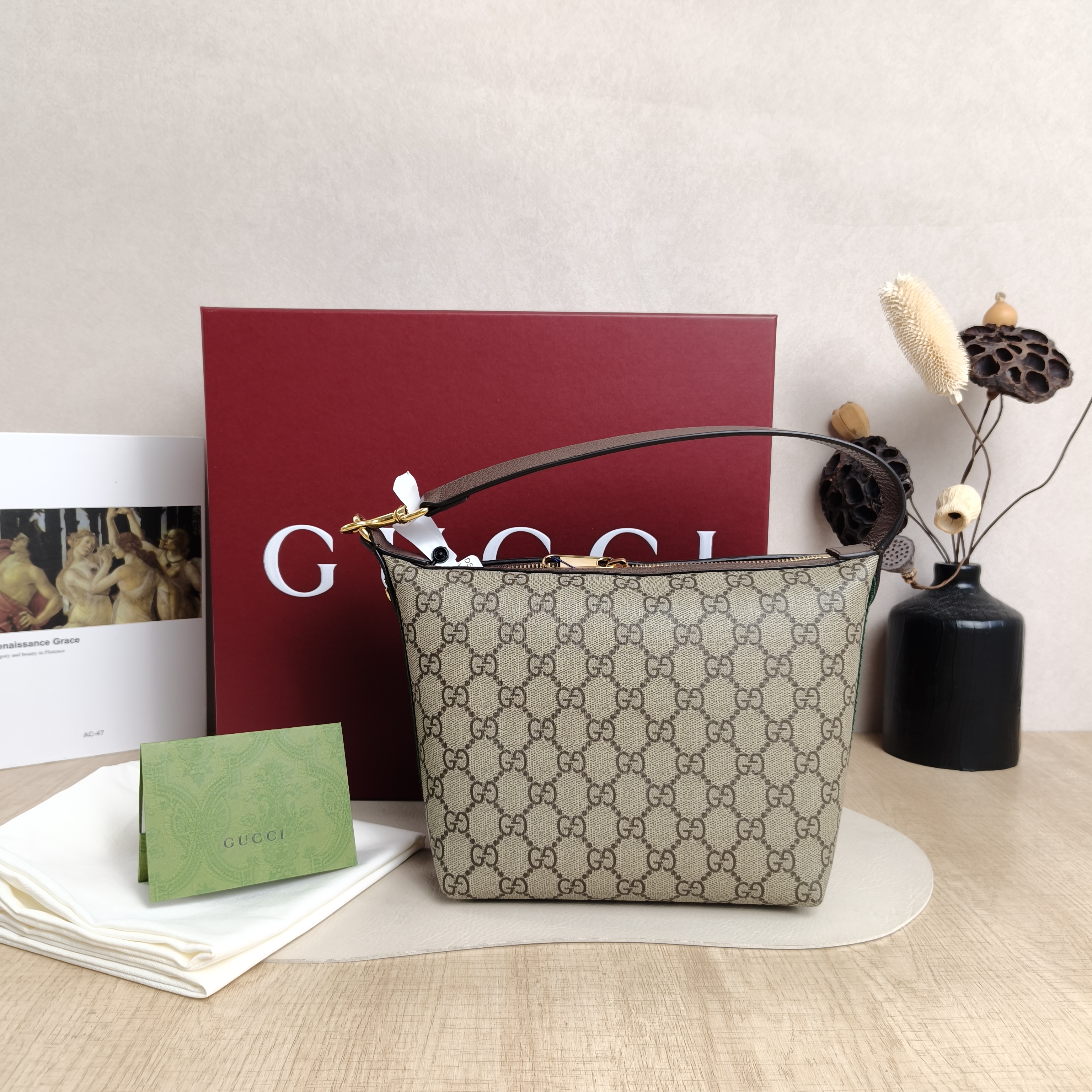 GUCCI Top Handle Bag Top Handle Bag Monogram PVC19 × 10 × 17.5 cm — cover view 4 of 6
