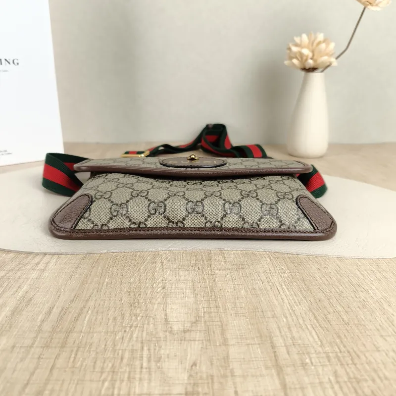 GUCCI Crossbody Bag Neo Vintage Belt Bag Monogram PVC Medium24 × 4 × 17 cm — cover view 3 of 5