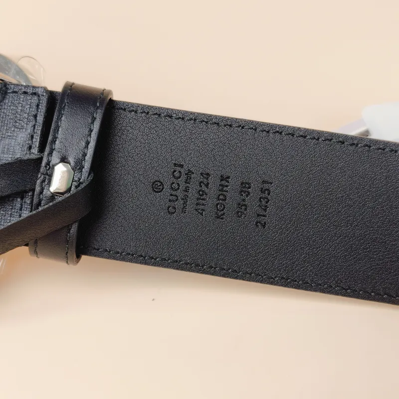 GUCCI Belt Belt Monogram PVC One Size 95 โ cover view 4 of 9