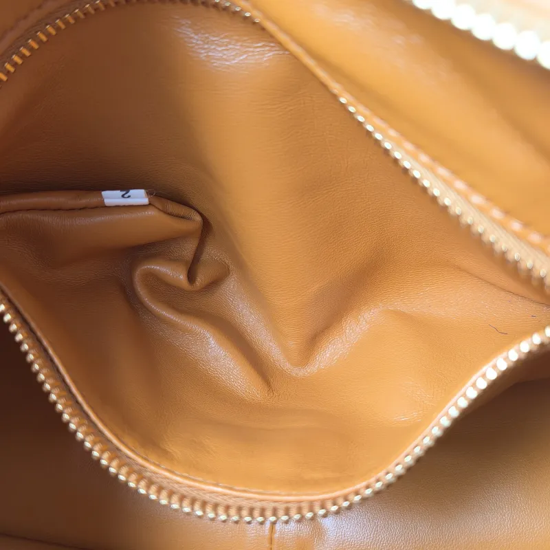 PRADA Shoulder Bag Aimée Yellow Calfskin One Size31 × 9 × 18 cm — detail view 6 of 13