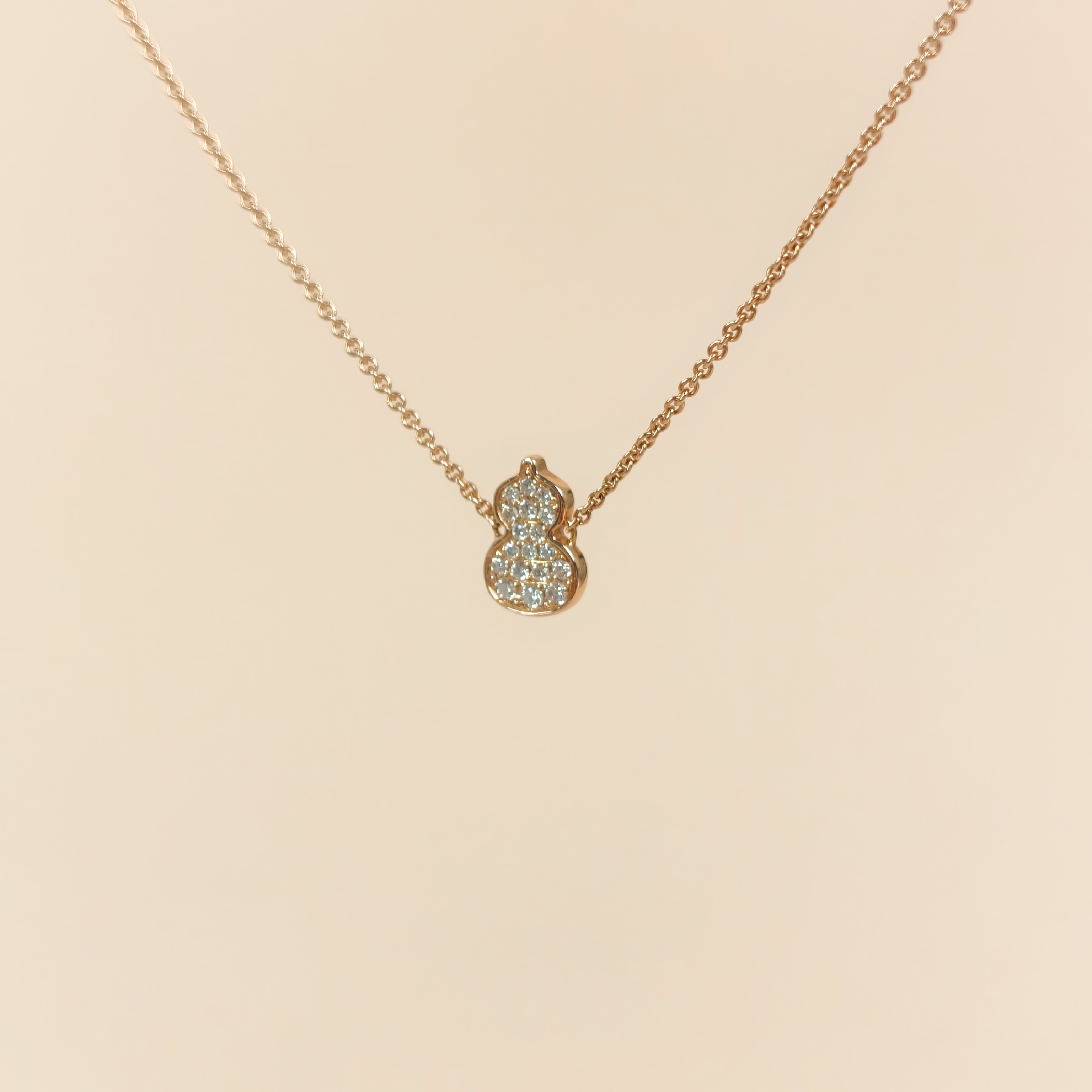 Qeelin Necklace Wulu Collection Necklace Gold18K Diamond One Size36-39cm — cover view 5 of 9