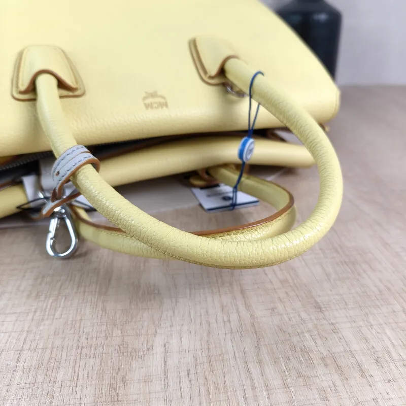 MCM Shoulder Bag Tote Bag Yellow One Size30 × 14 × 21 cm — detail view 12 of 12