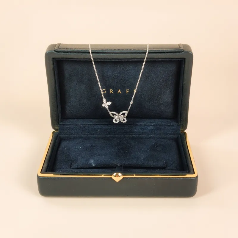 GRAFF Necklace Collection Necklace White Gold 18KW hite Gold Diamond One Size 45cm — cover view 2 of 12