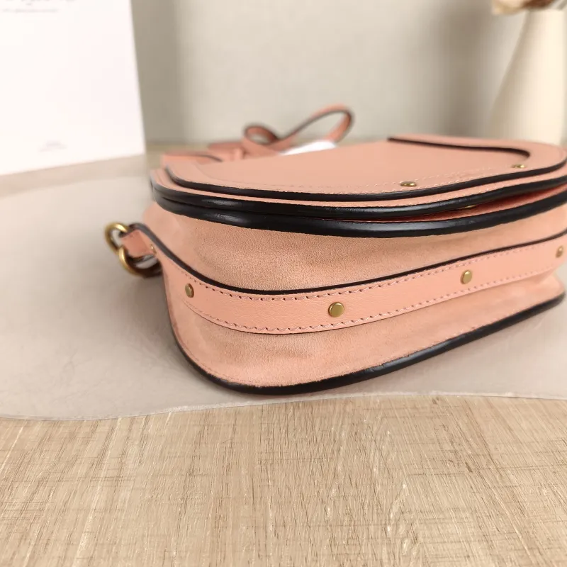 Chloé Crossbody Bag nile Top Handle Crossbody Bag Pink Calfskin 19 × 5 × 15.5 cm — detail view 4 of 10