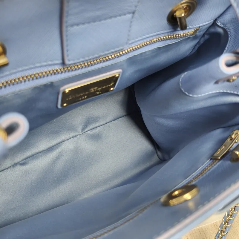 FERRAGAMO Shoulder Bag Tote Bag Blue Calfskin One Size20 × 14 × 20 cm — detail view 3 of 14
