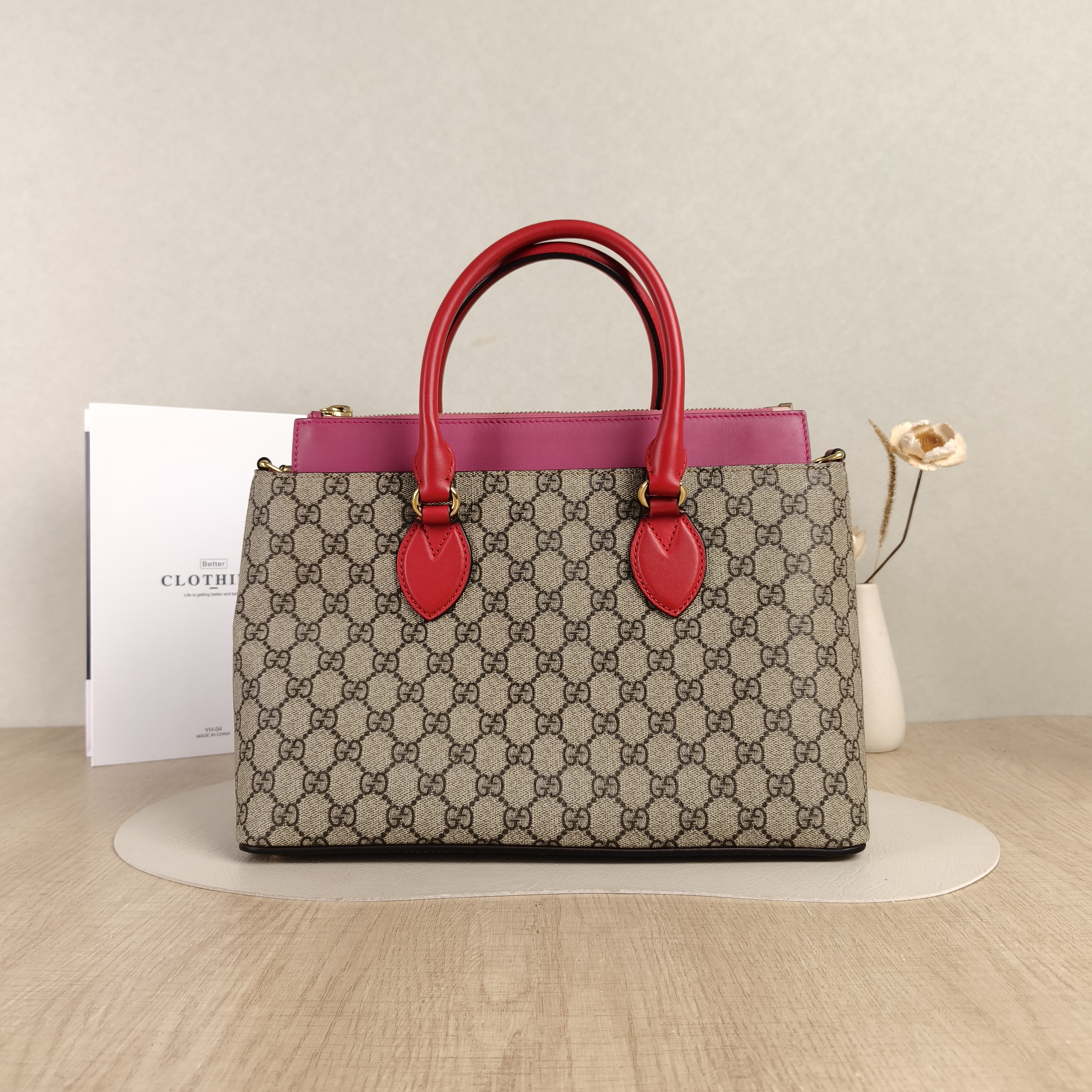 GUCCI Crossbody Bag Crossbody Bag Monogram PVC One Size33 × 12 × 24.5 cm