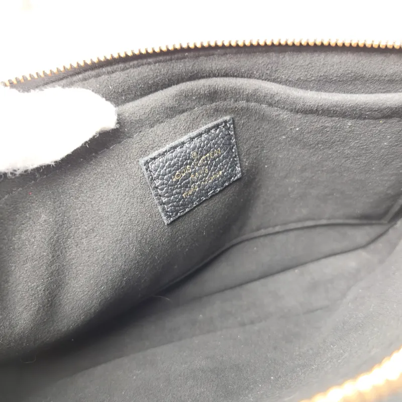 Louis Vuitton Crossbody Bag Multi Pochette Accessoires Black Calfskin Small 25 × 4.5 × 14.5 cm — detail view 4 of 12