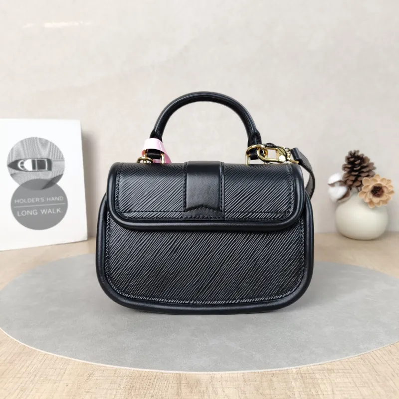 Louis Vuitton Crossbody Bag Hide and Seek Messenger Bag Black Epi Embossed Calfskin One Size21 × 8 × 15 cm — cover view 4 of 5
