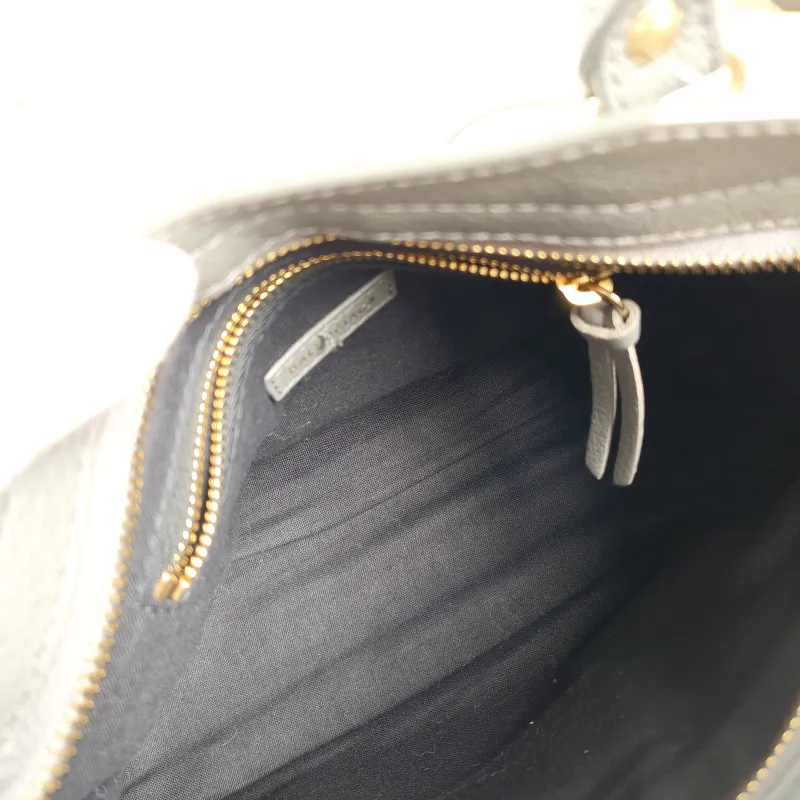 BALENCIAGA Crossbody Bag Classic City Grey Lambskin Mini 24 × 10 × 16 cm — detail view 11 of 11