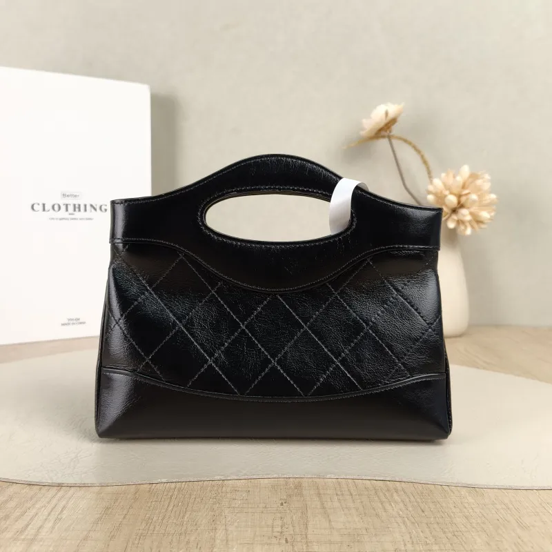 Chanel Shoulder Bag31Bag Black Waxed Leathernano20.5 × 3.5 × 17 cm — cover view 2 of 4