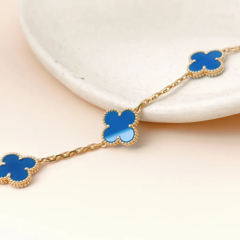 Van Cleef & Arpels Bracelet Alhambra Alhambra Collection Five-Motif Bracelet 18KY ellow Gold Vintage Small 1.5 × 1.5 × 19 cm — cover view 12 of 13