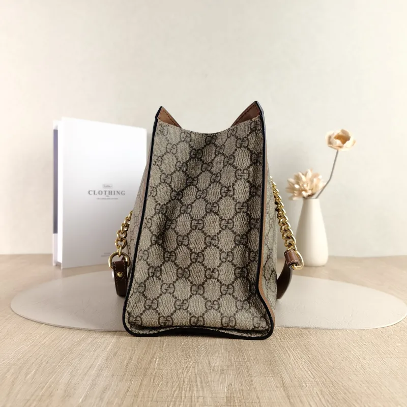 GUCCI Shoulder Bag Padlock Tote Monogram PVC Large 35 × 14 × 23.5 cm — detail view 12 of 12
