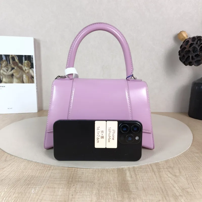 BALENCIAGA Crossbody Bag Hourglass Hourglass Bag Calfskin Small 23 × 10 × 14 cm — cover view 6 of 6