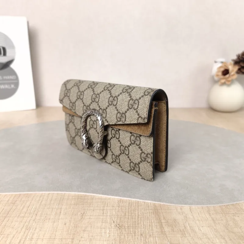 GUCCI Shoulder Bag Dionysus Monogram PVC Mini 16.5 × 4 × 10 cm — cover view 2 of 5
