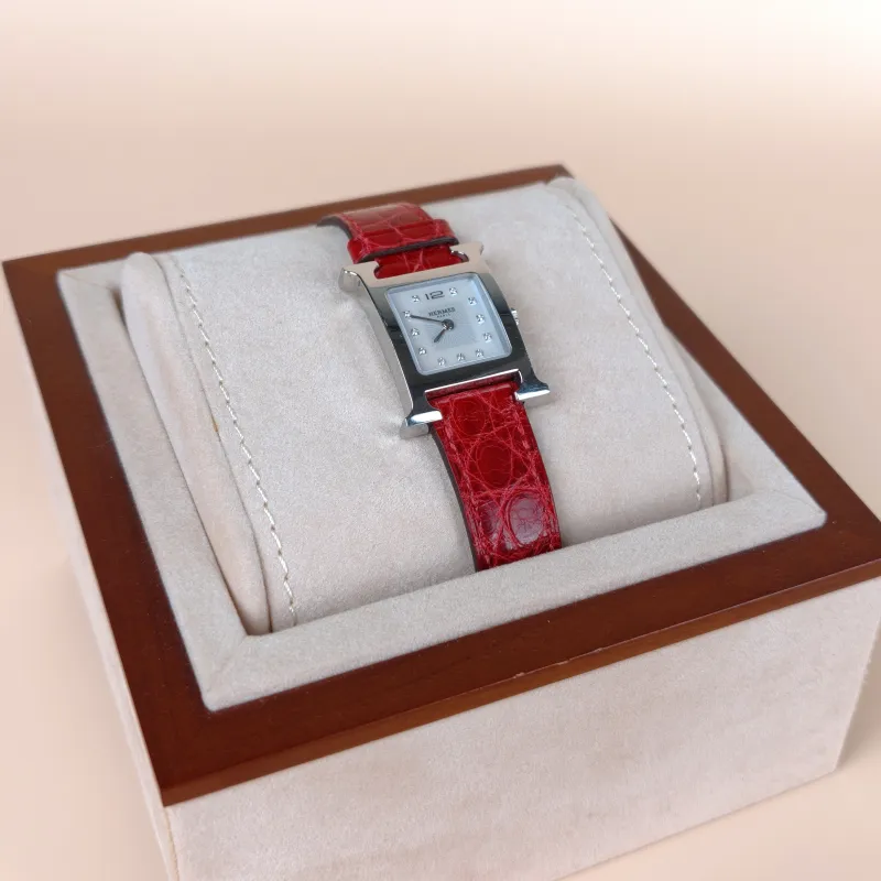 Hermès Watchh Collection Watch Silver One Size21*30mm — cover view 4 of 11